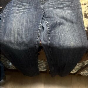 Grace in LA Dark Blue Women's Straight Leg Jeans